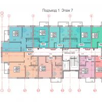 Планировки квартир в Литере 1 ЖК Резиденция Высокий берег 16.04.2018_0