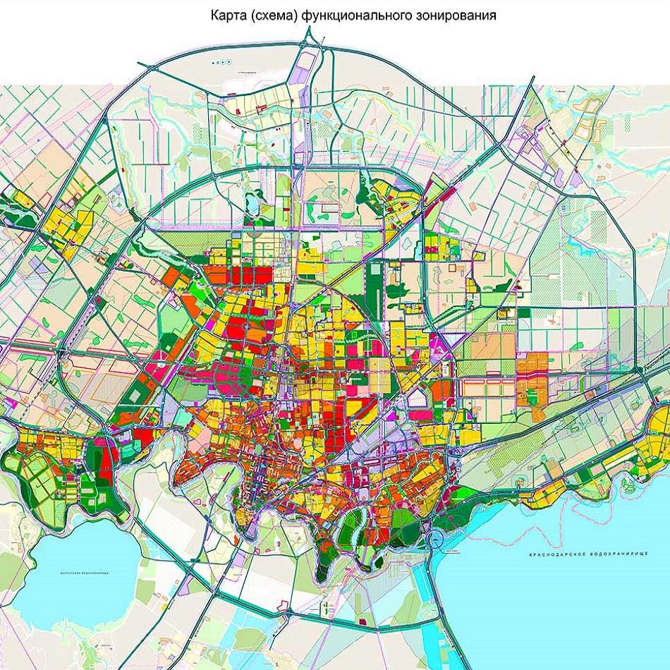 Генеральный план города армавир