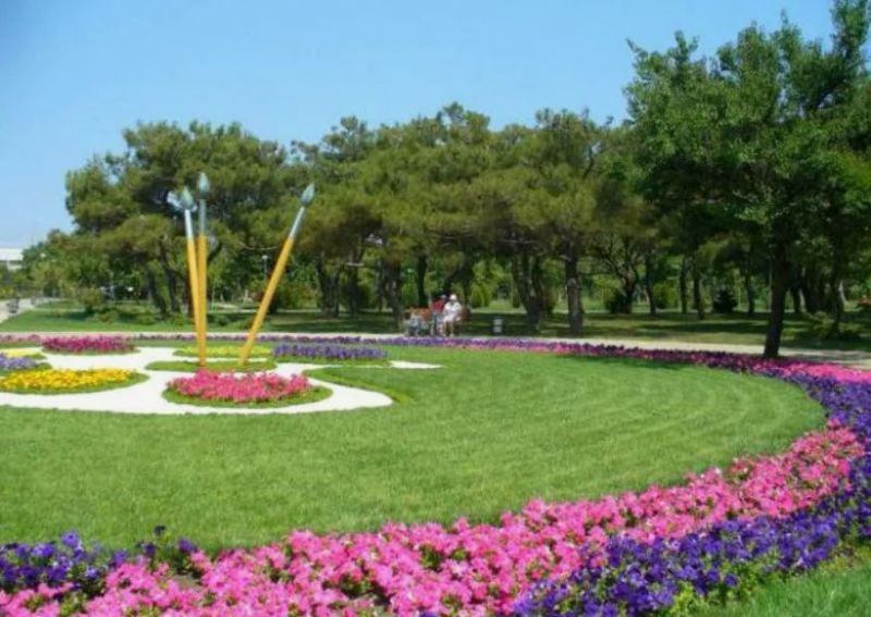 парк ореховая роща в Анапе